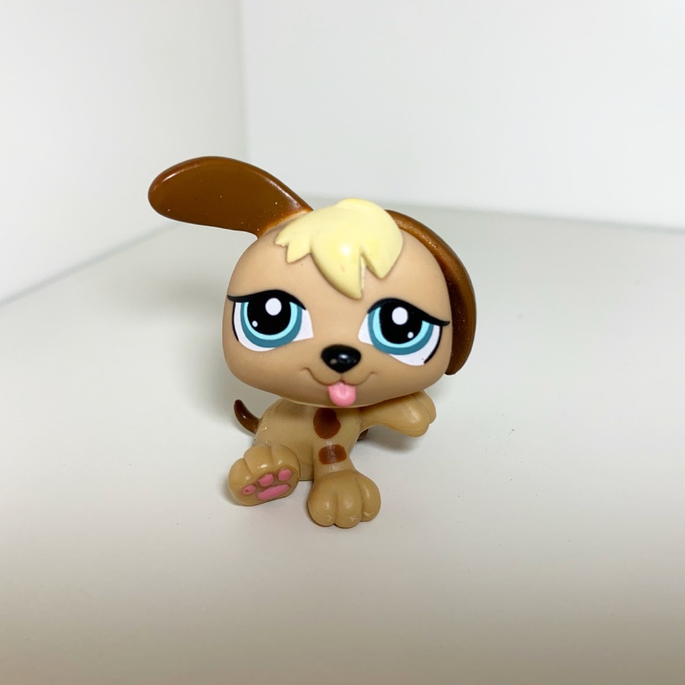 RARE Littlest Pet Shop - Light Brown Puppy